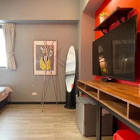 台中一中街格雷熊 Apartment Bagian luar foto