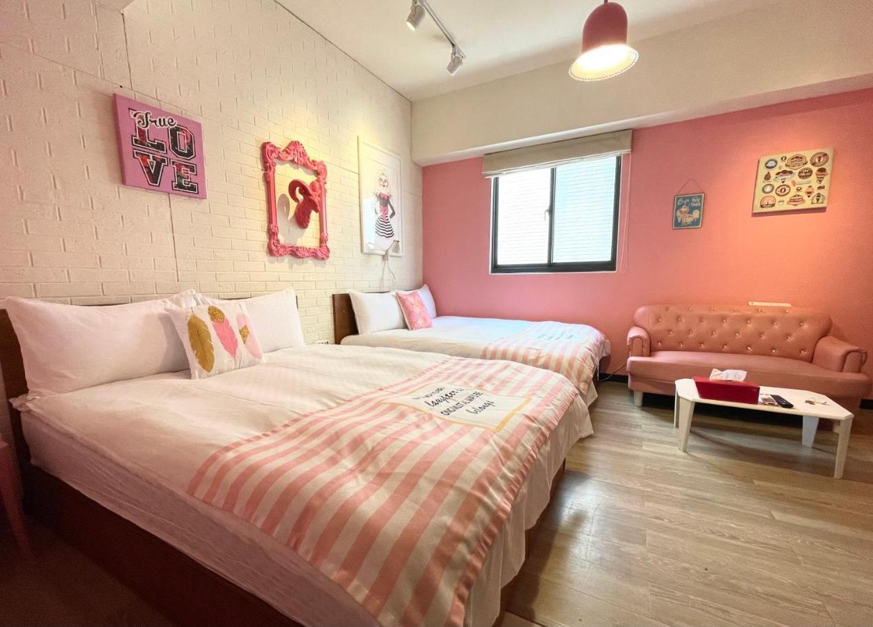 台中一中街格雷熊 Apartment Bagian luar foto